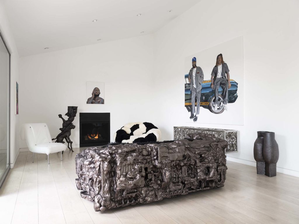 friedman benda presents artisanal living room by the campana brothers